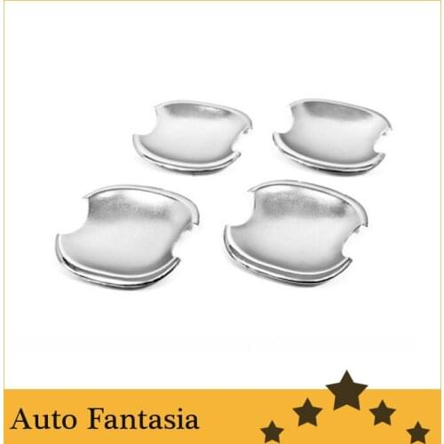 Chrome trim strips chrome door cavity cover - for Hyundai Santa Fe 07-09 -- free shipping