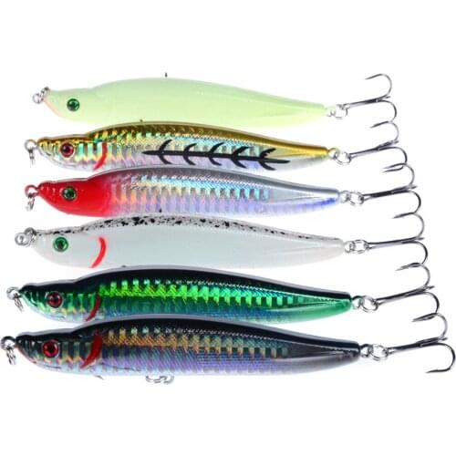 Pencil Sinking Fishing Lure Weights 17.8g Bass Fishing Tackle Lures Fishing Accessories Saltwater Lures Fish Bait Trolling Lure