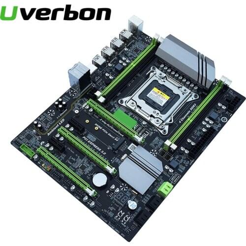 X79T Motherboard LGA2011 ATX USB2.0 SATA3 PCI-E NVME M.2 SSD DDR3 1866/1600 / 1333MHz Support REG ECC Memory Xeon E5 Processor