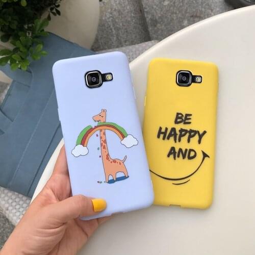 Cute Slim Case For Samsung Galaxy A5 2016 2017 A510 A520 F Covers Soft Silicone Case For Samsung A 5 2017 2016 A520F A510F Coque