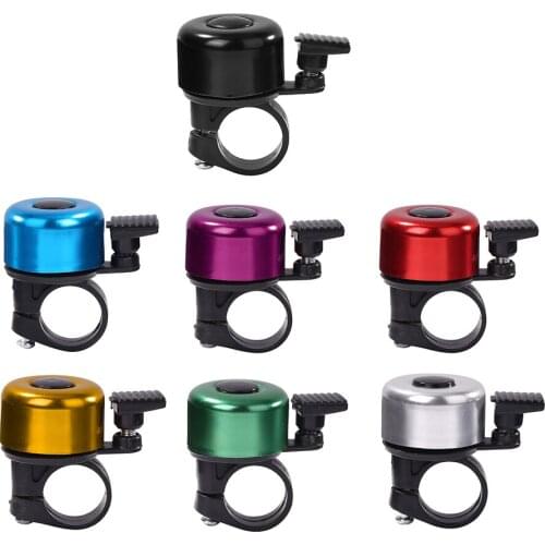 MTB Mountain Bike Aluminum Alloy Mini Horn Bicycle Handlebar Sound Alarm Ring Bell Riding Cycling Equipment
