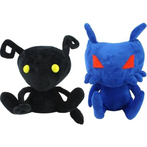 25-27cm Anime Kingdom Hearts Shadow Heartless Ant Soft Plush Toys Stuffed Dolls Gift for Children
