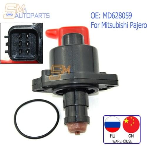 MD628059 New Idle Air Control Valve For Mitsubishi Pajero Diamante Montero Sport MD614706 MD614751 MD614678 MD614679 AC249