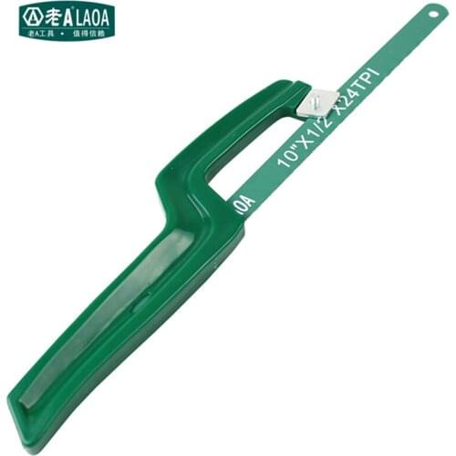 LAOA Mini hacksaw Portable Wonder Saw Metal Cutting Tool for 10" Household Steel Saw