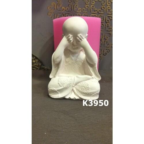 Buddha silicone mold