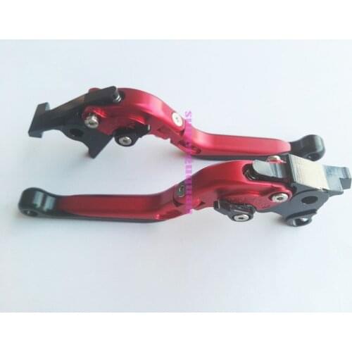 New bike motorcycle motorbike CNC Foldable Extendable brake&Clutch Levers For Suzuki bandit 650 GSF650 2007 07 GSX650F 2008-2012
