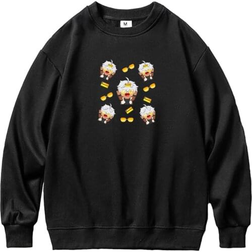 Anime Obey Me Shall We Date Lucifer Hoodie Funny Winter Women Oversized Vintage O-Neck Hoodies Harajuku Fleece Sweatshirts