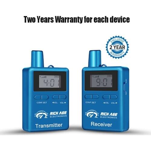 Wholesale 2.4g tour guide auido system conference system 1 transmitter + 1 receiver for conference meeting training