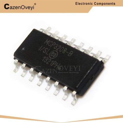 1pcs/lot MCP3208-B-I/SL MCP3208 SOP-16 In Stock