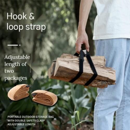 2 Pcs of Camping Trip Outdoor Equipment Bundled with Mountaineering Luggage Storage Fixed Belt Travel and Travel Sticker Strap