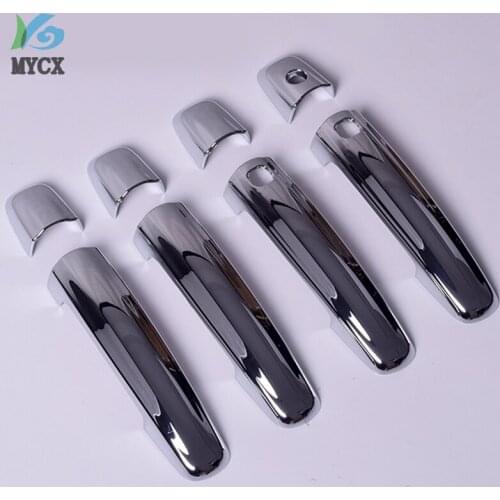 ABS Chrome car door handle protectors bowl cover exterior parts accessories For Suzuki Vitara Escudo 2015 2016 2017 2018