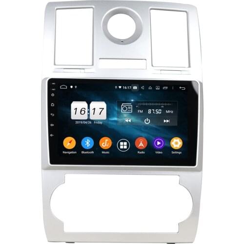 9 inch Android 10 Car Stereo Radio DVD player GPS navigation radio audio 4G RAM 128G ROM for Crysler 300C 2004-2008