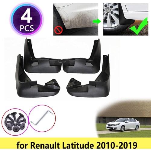 For Renault Latitude Safrane Samsung SM5 2010~2019 Mudguards Mudflap Fender Mud Flaps Splash Guards Accessories 2013 2014 2015