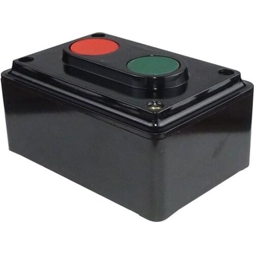 LA4-2H momentary reset start stop on off 2 position button switch control switch button box two keys drill switch