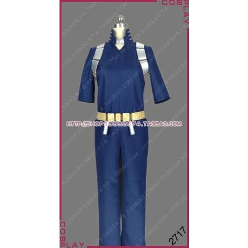 My Hero Academia Boku no Hero Academia Pro Hero Shoto Todoroki 2nd Costume Blue Uniform Cosplay S002