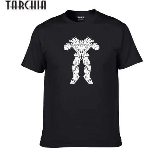TARCHIA 2021 New t-shirt Cotton Robot Tops Tee Shirt Men Funny Brand Short Sleeve Boy Casua Fashion Homme Tshirt T Plus