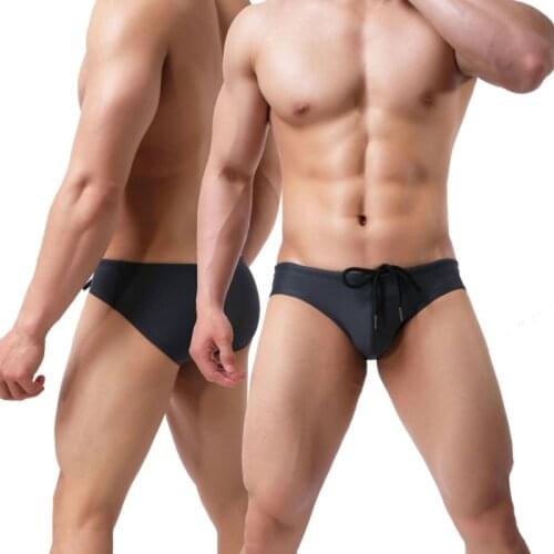 Men Swimming Trunks Sexy Swimwear Bathing Suits Mens Swim Briefs Swimsuit Beachwear Boxers Sunga De Bain Homme 2020 Summer