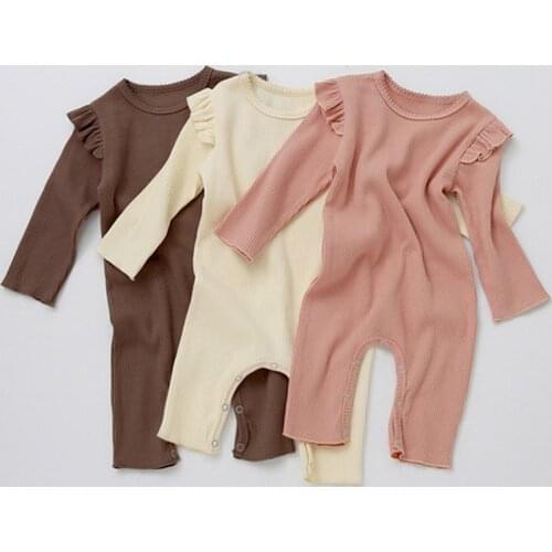 Baby Girl Clothing Infant Baby Girls Romper Jumpsuit Fashion Long Sleeve Newborn Baby Girl Winter Clothes Baby Outfits