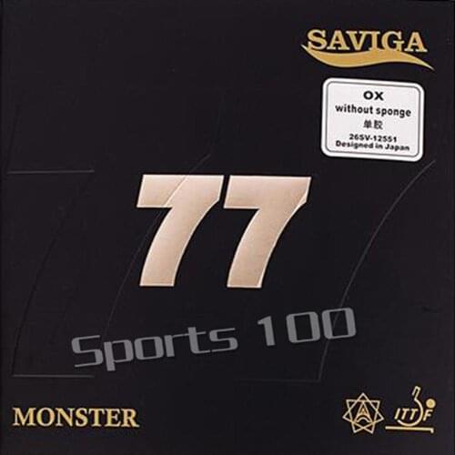 Original Dawei Saviga 77 Monster Ox Table Tennis Rubber Pips Long Without Sponge Made In Japan