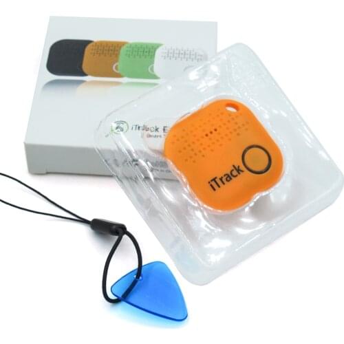 Orange Color itrackeasy App controlled itrack 2 anti-lost bluetooth connection smart pet finder pet tracker pet locator alarm