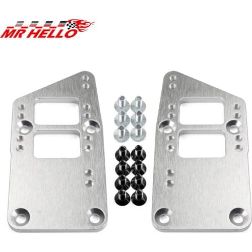 LS Swap Motor Mounts Adjustable 4 position LS Conversion Allow to Swap a 1997-2013 LSX Style Engine into Any Chevy Application