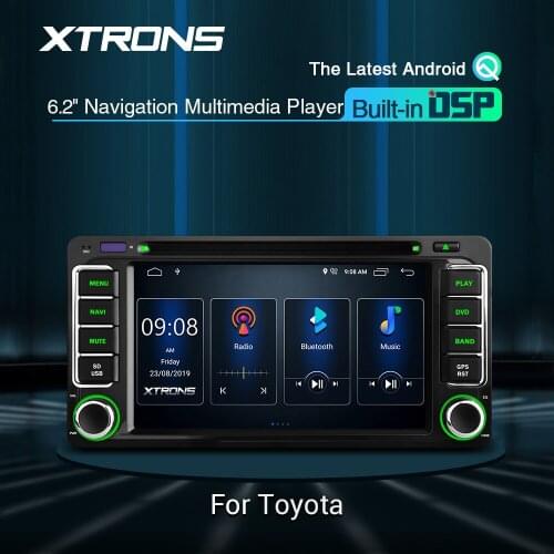 XTRONS 6.2" Android OS Car DVD Player GPS Radio DAB for Toyota RAV4 VIos Hilux Terios Avanza Fortuner Prado 4Runner RunX 2006