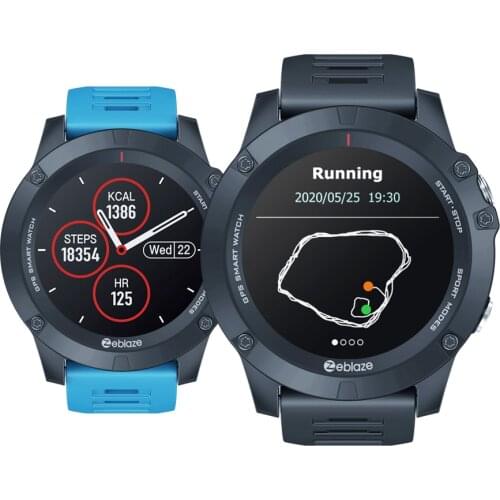 Zeblaze VIBE 3 GPS Smart Watch Men IP67 Waterproof Full Touch Smart Watch Screen Heart Rate Blood Pressure Fitness Track Sports