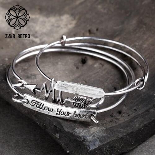 Gold Silver Color Bracelet & Bangle Vintage Statement Bracelets Women Accessories The Gifts For The New Year Jewelry For Women