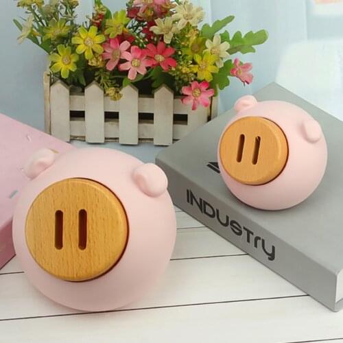 1Pc Kids Toys Piggy Bank Coins Money Boxes Cute Money Saving Banks Home Crafts Decoration Piggy Bank, Photo Prop Ornaments Gifts