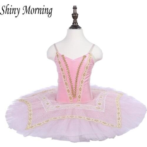 Ballet Tutu Dresses Adults Professional Gymnastics Leotard Swan Lake Dance Clothes For Girls Pancake Children Ballerina Dress pi