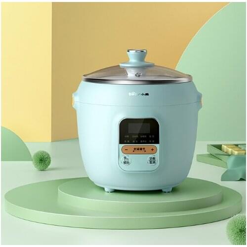 Household functional ceramics automatic water-proof birds nest soup boiled congee electric stew pot J03
