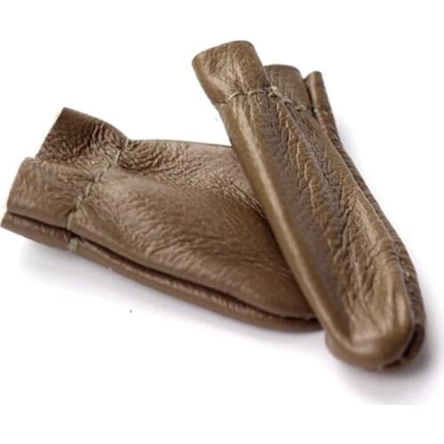 Feltsky 20 Pair Leather Finger Guards for Needle Felting Kits Project Perfect for Felting Beginners