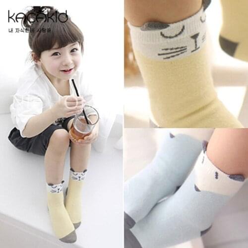 Kacakid 2pcs/set Cotton Newborn Baby Socks for Summer Spring Floor Childrens Socks for Newborns Ankle Sock sale