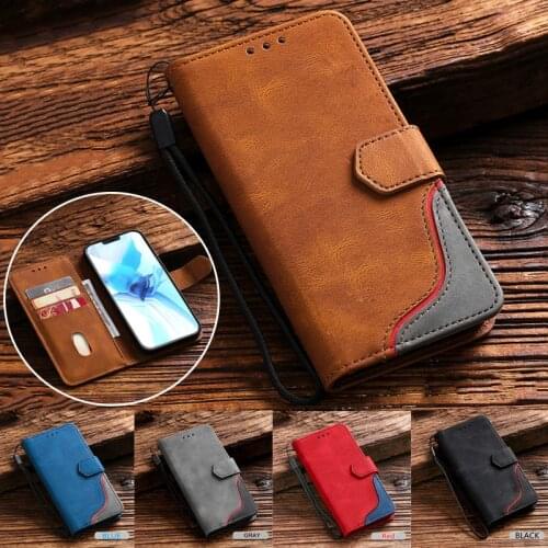 Skin Flip PU Leather Phone Case For RedMi K40 Pro 9 Prime 9A 9C 9T Note10 Pro Max Note 9T Note 8T Wallet Book Coque Cover Etui