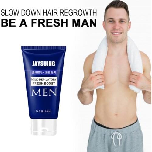 Hair Removal Cream Mens Facial Hair Removal Cream Beard Removal Cream Gentle Soft Non-irritating Shaving Beauty Face Care TSLM1