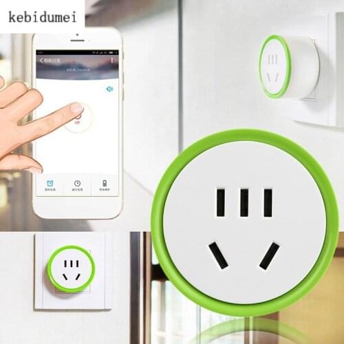 2017 Hot Mini WiFi Smart Socket Outlet Power Socket Intelligent Control WIfi Remote Control Timer Switch For iPhone Socket