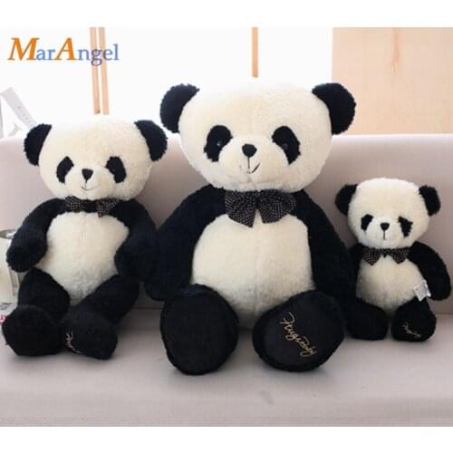 Cute Baby Big Giant Panda Bear Plush Stuffed Animal Doll Animals Toy Pillow Cartoon Kawaii Dolls for Children Kids Girls Gifts
