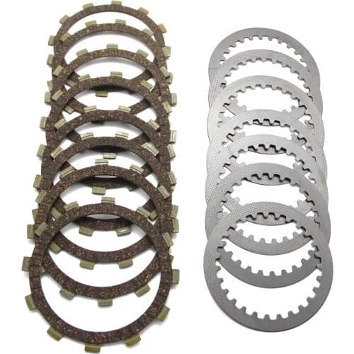 Motorcycle Clutch Friction Plates Disc Set For Yamaha XT500H XT500 SR400 SR400SP SR400LTD SR500 OEM:5Y1-16321-00/583-16321-00 8