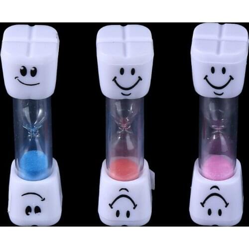 New Mini Smiling Face Sandglass Hourglass Sand Clock Timer 3 Minutes