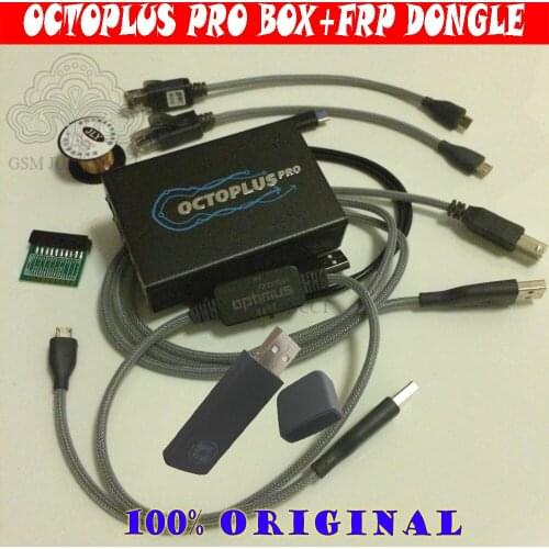 Octoplus pro Box 9 in 1 set ( Activated for Samsung + LG + eMMC / JTAG + Octoplus FRP Dongle + 5 cables )