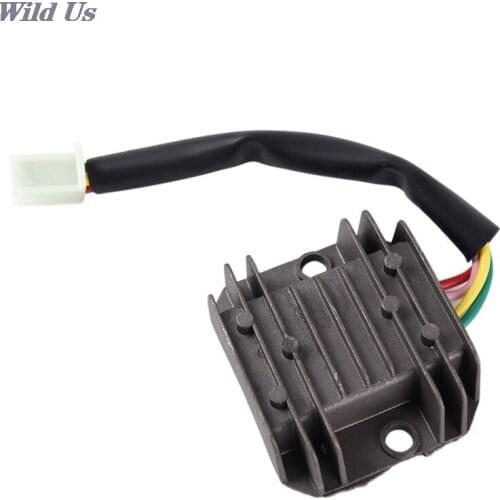 Universal 6.3mm 4 Wire Full Wave Motorcycle Regulator Rectifier for 12V DC Bike Quad