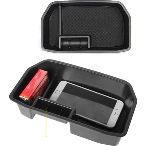 Car Central armrest container holder tray storage box for Lexus LX570 LX 570 2007-2017 car organizer accessories car styling Wh
