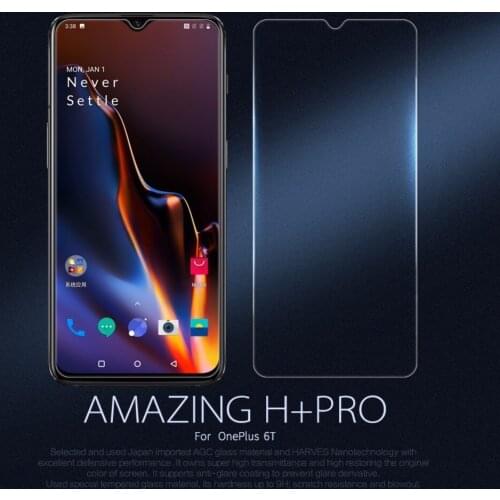 NILLKIN Screen Protector OnePlus 6T Tempered Glass Amazing H+Pro 0.2MM OnePlus 6T Glass Protective Film
