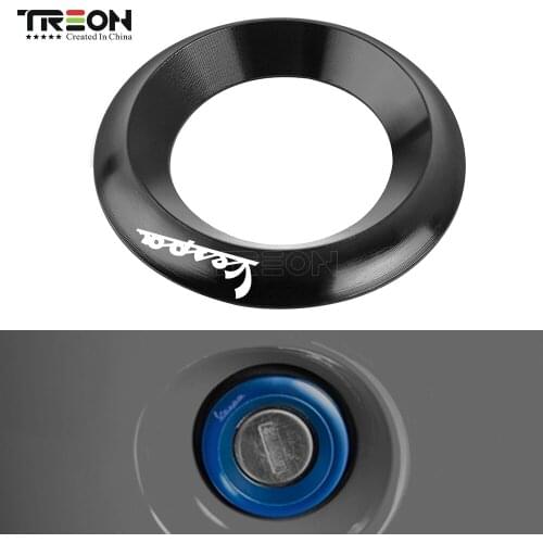 Motorcycle Ignition Switch Cover Key Switch Protector Ring Cover For Vespa GTS GTV LX PX Super Sport Sprint Primavera 150 300