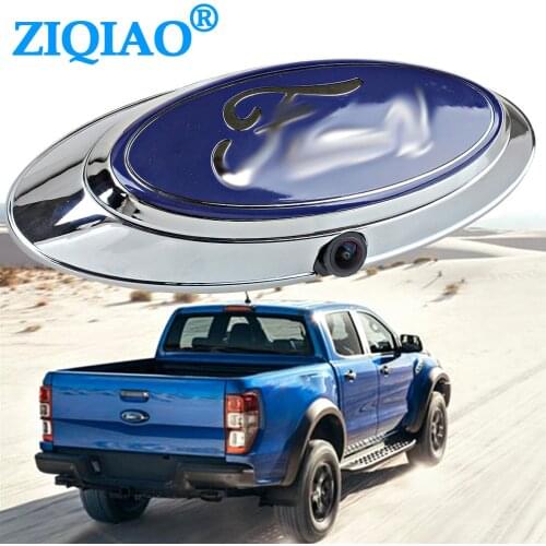 ZIQIAO for Ford Ranger T6 T7 T8 XLT F350 F250 F150 Pickup Edge Explorer Logo Camera Rear View Monitor Kit HS111