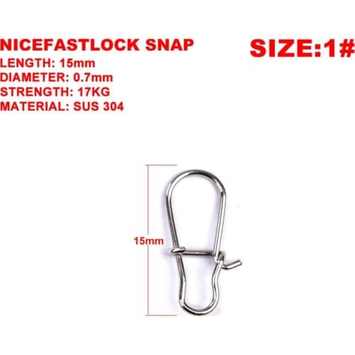 30pcs/Trolling stainless steel Swivel fishing connector0#-8# Fish hook Bearing rotating fishing line fake bait fishing gear lure