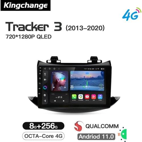 Kingchange Android 11 Car Multimedia Video Player Navigation For Chevrolet Tracker 3 2013 - 2020 Radio Stereo BT GPS
