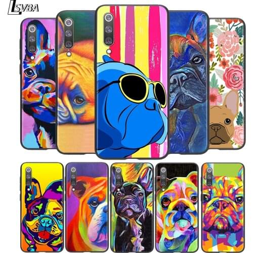 For Xiaomi Mi 10T 10 9T 9SE 9 8 Pro Lite Ultra 5 Case french Bulldog dog animals For Xiaomi Mi Note 10 Pro Lite Phone Case
