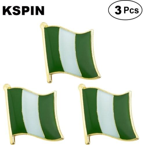 Nigeria Lapel Pin Brooches Pins Flag badge Brooch Badges