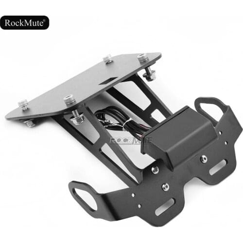 License Plate Bracket Tidy Rear Fender Eliminator With LED Light For YAMAHA MT-25 MT-03 YZF-R3
